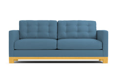 Logan Drive Apartment Size Sleeper Sofa :: Leg Finish: Natural / Sleeper Option: Memory Foam Mattress