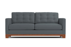 Logan Drive Apartment Size Sleeper Sofa :: Leg Finish: Pecan / Sleeper Option: Memory Foam Mattress