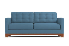 Logan Drive Twin Size Sleeper Sofa :: Leg Finish: Pecan / Sleeper Option: Memory Foam Mattress