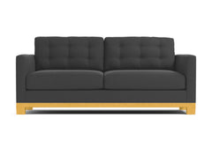 Logan Drive Queen Size Sleeper Sofa :: Leg Finish: Natural / Sleeper Option: Deluxe Innerspring Mattress