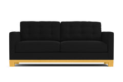 Logan Drive Queen Size Sleeper Sofa :: Leg Finish: Natural / Sleeper Option: Deluxe Innerspring Mattress