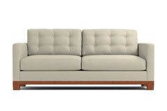 Logan Drive Queen Size Sleeper Sofa :: Leg Finish: Pecan / Sleeper Option: Memory Foam Mattress