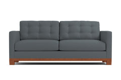 Logan Drive Queen Size Sleeper Sofa :: Leg Finish: Pecan / Sleeper Option: Deluxe Innerspring Mattress