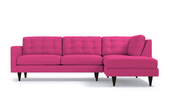 Logan 2pc Sectional Sofa :: Leg Finish: Espresso / Configuration: RAF - Chaise on the Right