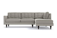 Logan 2pc Sectional Sofa :: Leg Finish: Espresso / Configuration: RAF - Chaise on the Right