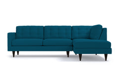 Logan 2pc Sectional Sofa :: Leg Finish: Espresso / Configuration: RAF - Chaise on the Right