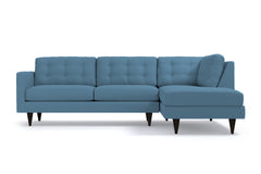 Logan 2pc Sectional Sofa :: Leg Finish: Espresso / Configuration: RAF - Chaise on the Right