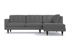 Logan 2pc Sectional Sofa :: Leg Finish: Espresso / Configuration: RAF - Chaise on the Right
