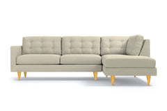 Logan 2pc Sectional Sofa :: Leg Finish: Natural / Configuration: RAF - Chaise on the Right