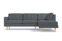 Logan 2pc Sectional Sofa :: Leg Finish: Natural / Configuration: RAF - Chaise on the Right