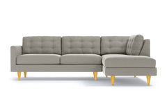 Logan 2pc Sectional Sofa :: Leg Finish: Natural / Configuration: RAF - Chaise on the Right