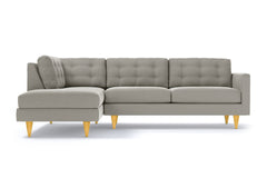 Logan 2pc Sectional Sofa :: Leg Finish: Natural / Configuration: LAF - Chaise on the Left