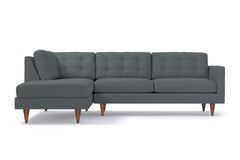 Logan 2pc Sectional Sofa :: Leg Finish: Pecan / Configuration: LAF - Chaise on the Left