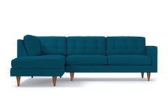 Logan 2pc Sectional Sofa :: Leg Finish: Pecan / Configuration: LAF - Chaise on the Left