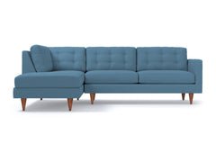 Logan 2pc Sectional Sofa :: Leg Finish: Pecan / Configuration: LAF - Chaise on the Left