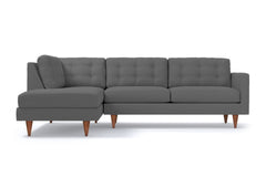 Logan 2pc Sectional Sofa :: Leg Finish: Pecan / Configuration: LAF - Chaise on the Left