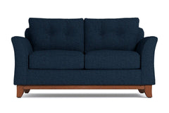Marco Apartment Size Sleeper Sofa :: Leg Finish: Pecan / Sleeper Option: Memory Foam Mattress