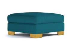 Melrose Large Ottoman :: Leg Finish: Natural
