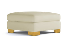 Melrose Large Ottoman :: Leg Finish: Natural