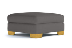 Melrose Large Ottoman :: Leg Finish: Natural