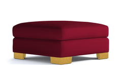 Melrose Large Ottoman :: Leg Finish: Natural