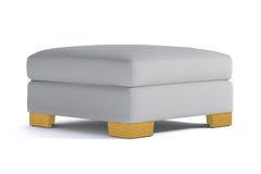 Melrose Large Ottoman :: Leg Finish: Natural