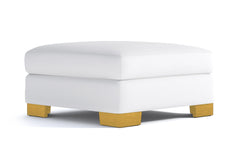 Melrose Large Ottoman :: Leg Finish: Natural