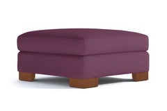 Melrose Large Ottoman :: Leg Finish: Pecan