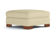 Melrose Large Ottoman :: Leg Finish: Pecan