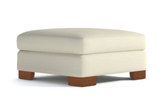Melrose Large Ottoman :: Leg Finish: Pecan