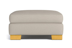 Melrose Large Ottoman :: Leg Finish: Natural