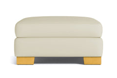 Melrose Large Ottoman :: Leg Finish: Natural