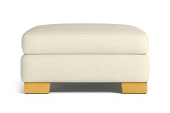 Melrose Large Ottoman :: Leg Finish: Natural
