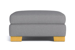 Melrose Large Ottoman :: Leg Finish: Natural