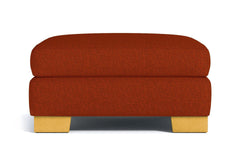 Melrose Large Ottoman :: Leg Finish: Natural