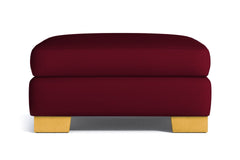 Melrose Large Ottoman :: Leg Finish: Natural
