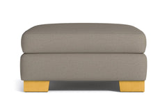 Melrose Large Ottoman :: Leg Finish: Natural