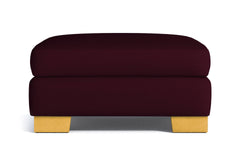 Melrose Large Ottoman :: Leg Finish: Natural