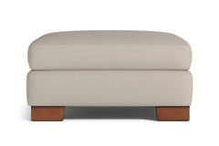 Melrose Large Ottoman :: Leg Finish: Pecan