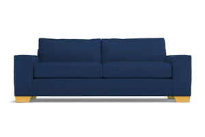 Melrose Queen Size Sleeper Sofa :: Leg Finish: Natural / Sleeper Option: Deluxe Innerspring Mattress