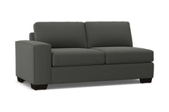 Melrose Left Arm Apartment Size Sofa :: Leg Finish: Espresso / Configuration: LAF - Chaise on the Left