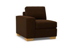 Melrose Left Arm Chair :: Leg Finish: Natural / Configuration: LAF - Chaise on the Left