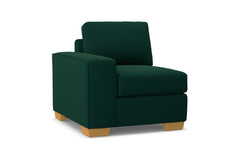 Melrose Left Arm Chair :: Leg Finish: Natural / Configuration: LAF - Chaise on the Left