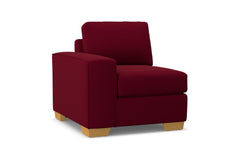 Melrose Left Arm Chair :: Leg Finish: Natural / Configuration: LAF - Chaise on the Left