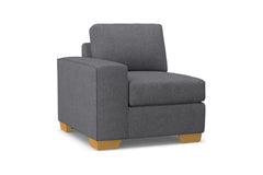 Melrose Left Arm Chair :: Leg Finish: Natural / Configuration: LAF - Chaise on the Left