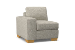 Melrose Left Arm Chair :: Leg Finish: Natural / Configuration: LAF - Chaise on the Left