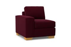 Melrose Left Arm Chair :: Leg Finish: Natural / Configuration: LAF - Chaise on the Left