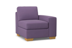 Melrose Right Arm Chair :: Leg Finish: Natural / Configuration: RAF - Chaise on the Right