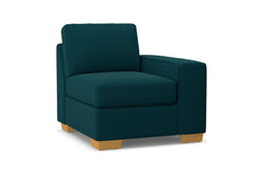 Melrose Right Arm Chair :: Leg Finish: Natural / Configuration: RAF - Chaise on the Right