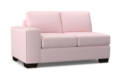 Melrose Left Arm Loveseat :: Leg Finish: Espresso / Configuration: LAF - Chaise on the Left